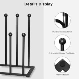 Boot Rack Organizer 4 Pairs Free Standing Tall Boot Shoe Storage Space Saving Boot Holder Stand for Entryway Closet Bedroom