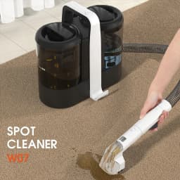 High Power Handheld Carpet Cleaner 15Kpa Portable Spot Cleaner for Car Sofa Pet Hair Spray Suction Upholstery Clean Machine