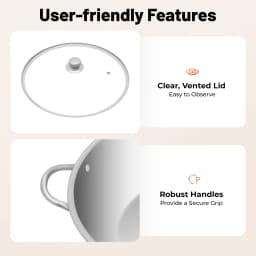 Divided Hot Pot,Stainless Steel Polished Rustproof Cookware Fast Heating Compatible with All Stoves for Gathering Daily Cooking