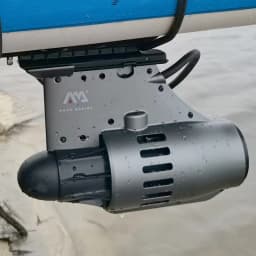 Electric engine for SUP Aqua Marina board, underwater drive for SUP board and kayak with battery and remote control.