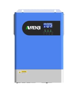 ANENJI 6.2KW Off-Grid Solar Inverter 12 Units Wifi Parallel Pure Sine Wave MPPT 120A & WiFi 500V PV Input for PV Solar Panel