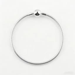 Original Fmrose 925 Sterling Silver Bracelets Round Bead Clasp Pave CZ Bracelets For Women DIY Jewelry Party Gifts 17-20CM