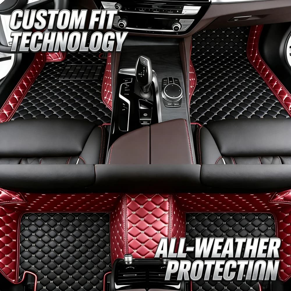 3D TPE Floor Mats for Hyundai Sonata YF 2009–2014 Full Coverage Anti-Slip Odorless All-Weather Liners Mat
