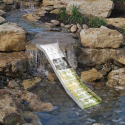 Portable Folding Gold Sluice Box for Efficient Gold Panning, Multi-Layer Filtration for Fine Gold Recovery for Outdoor Use