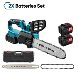 12 Inch 1500W Brushless Electric Chainsaw Cordless Wood Cutting Garden Logging Saw For Makita 21V Battery Pin