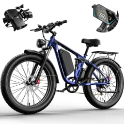 FENGQS F7PRO Adult Outdoor Mountain Ebike 1000W 52V 23Ah Electric Bike 26*4.0" Fat Tire Hydraulic Disc Brakes Electric Bicycle