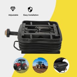 Mechanical Shock Absorber Bottom Adjustable Tractor Mechanical Suspension Unit Truck Seat Base Hydraulic Spring