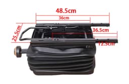 Mechanical Shock Absorber Bottom Adjustable Tractor Mechanical Suspension Unit Truck Seat Base Hydraulic Spring