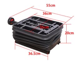 Mechanical Shock Absorber Bottom Adjustable Tractor Mechanical Suspension Unit Truck Seat Base Hydraulic Spring