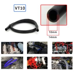 2M Length Silicone Vacuum Tube Hose Silicon Tubing 3MM 4MM 6MM 8MM 10MM 12MM 14MM 16MM Blue Auto parts Universal