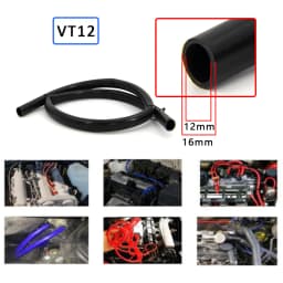2M Length Silicone Vacuum Tube Hose Silicon Tubing 3MM 4MM 6MM 8MM 10MM 12MM 14MM 16MM Blue Auto parts Universal