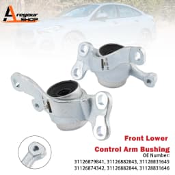 Areyourshop Front Lower Control Arm Bushing 31126882843 31126882844 for BMW F48 X1 228i