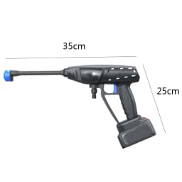 300W 26Bar Cordless High Pressure Washer, Portable Electric Spray Gun for Car/Home/Garden, Rechargeable Battery-Powered Water Cl