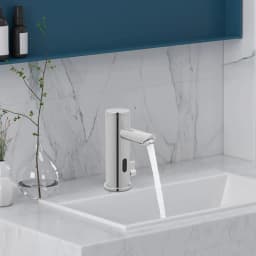 Smart Sensor Basin Faucet Hot Cold Water Mixer Tap Touchless Vanity Sink Faucet Motion Automatic Sensor Faucet for Bathroom