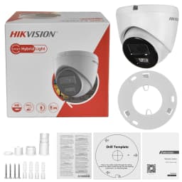 Hikvision DS-2CD1383G2-LIUF 8MP ColorVu Smart Hybrid Light POE IP Camera MD 2.0 Human Vehicle Detect MIC SD Slot IP67 CCTV IPC