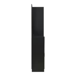PINGGO Modern Compact Wardrobe with Shoe Cabinet Combination Entrance Closet Multifunctional Storage Rack with Mirror for Home