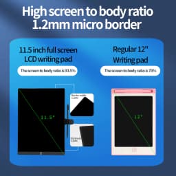 11.5inch Full Screen LCD Writing Tablet Drawing Board Kids Graffiti Sketchpad Handwriting Blackboard Magic Drawing Board