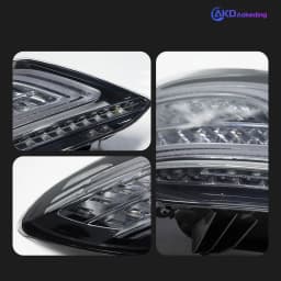 AKD Car Styling Lights for Mercedes-Benz W205 Tail Lihgt 2014-2021 C-CLASS C180 C200 C260 C300 LED Tail Lamp DRL Dynamic Signal Auto Accessories