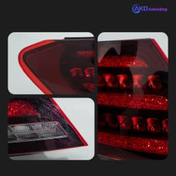 CG Car Styling Tail Lamp for Benz W204 LED Tail Lights 2007-2013 C-CLASS W204 LED DRL Turn Signal Brake Reverse Auto Accessories