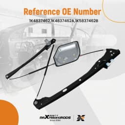 Front Right Window Regulator for VW Golf 2003-2008 Hatchback 1K5837462B