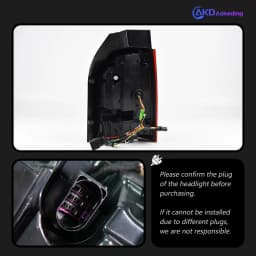 CG Dynamic Animation LED Rear Taillight Fits Volkswagen Multivan T6 2015-2019