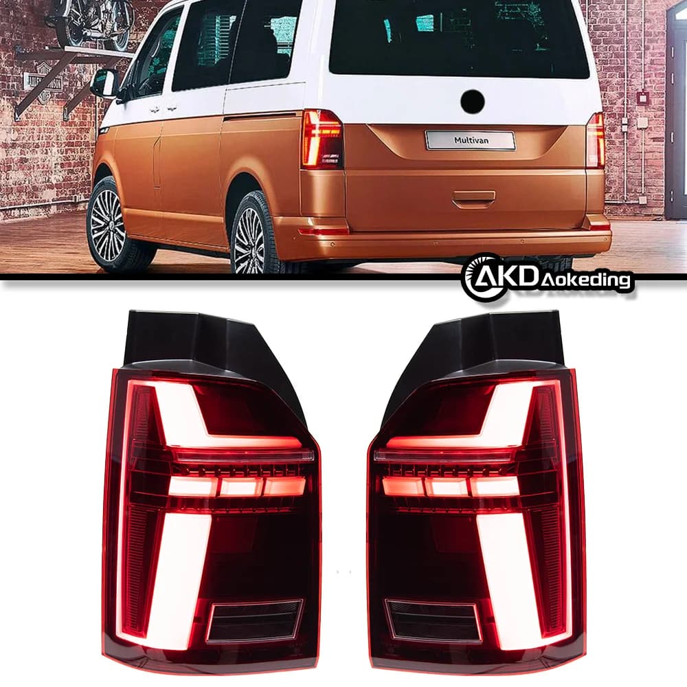 CG Dynamic Animation LED Rear Taillight Fits Volkswagen Multivan T6 2015-2019