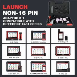 LAUNCH X431 Non-16 Pin Adaptor Box OBD1 Connector support for CRP919E/ BT / PRO V5.0/ PRO3S + V5.0/X431 PAD V ELITE ect...