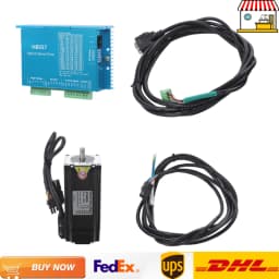 3.6Nm 4A Nema23 Closed Loop Stepper Motor Kit| HBS57 2-Phase Stepper Motor with 57HBS36 Hybird Servo Driver
