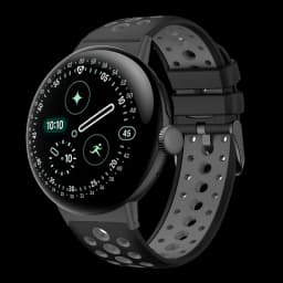 Two-color Band for Google Pixel Watch 4 41mm/45mm Mesh Strap with Breathable Holes Compatible with Google Pixel Watch 3 2 1
