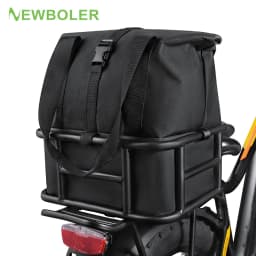 Rear Bike Basket Bicycle Cargo Rack Bag Large Capacity Fron E-Bike Basket Bike Baskets Rear Rack for Outdoor Travel Shopping