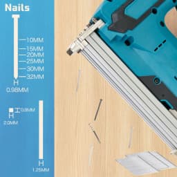Brushless Electric Nail Gun F30 F25 F20 F15 F10 Stapler Nailer Woodworking Wireless Cordless Power Tools For Makita 18V Battery