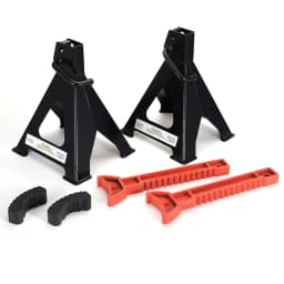 2PCS 6T Safety Jack Stands Heavy Duty Adjustable Axle Stands for Car SUV Pickup Lifting Repair