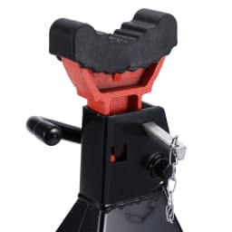 2PCS 6T Safety Jack Stands Heavy Duty Adjustable Axle Stands for Car SUV Pickup Lifting Repair