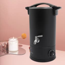 10L 1800W Electric Stainless Steel Wax Melt Kit Temperature Control Wax Melter for Candle Making Large Electric