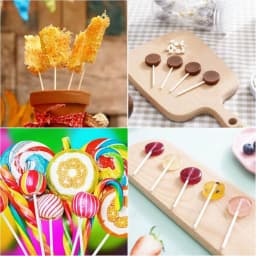 100-1000pcs Hollow Plastic Lollipop Sticks for Lollipops Cake pop Sticks Accessories Desserts Cake Pop Stand Holder