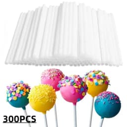 100-1000pcs Hollow Plastic Lollipop Sticks for Lollipops Cake pop Sticks Accessories Desserts Cake Pop Stand Holder