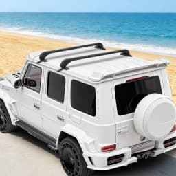 General Motors Luggage Rack Roof Rack Cross Bar Non-Destructive Installation Universal Car Top Carrier 75kg Max Load