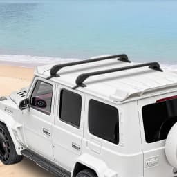 General Motors Luggage Rack Roof Rack Cross Bar Non-Destructive Installation Universal Car Top Carrier 75kg Max Load