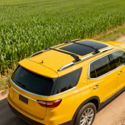 General Motors Luggage Rack Roof Rack Cross Bar Non-Destructive Installation Universal Car Top Carrier 75kg Max Load
