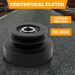 Heavy Duty Centrifugal Clutch for 1 inch Bore Dual Pulley 8HP-16HP Engine