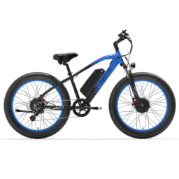 LANKELEISI MG740 Plus Adult 1000W*2 Motor Electric Bicycle 48V 20Ah Battery 26" Fat Tire Electric Bike 120KM Max Range
