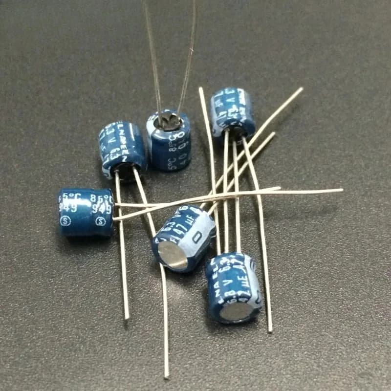 20Pcs/200Pcs Japan ELNA 6.3V47uF 5x5mm  47uF 6.3V Audio Capacitor Blue