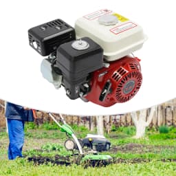 7.5hp Red Gasoline Engine| 212cc 4-Stroke 3000w Multi-Use Engine|Single Cylinder Air-cooled Gasoline Powered Engine
