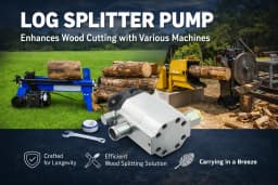 Professional Log Splitter Hydraulic Pump 13GPM 3000PSI for Wood Splitter Press Cutter Machine