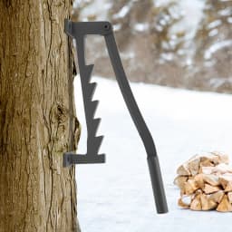 Wall Mounted Kindling Splitter Firewood Splitter High Carbon Steel Kindling Wood Log Cutter Firewood Splitter W/1 Pair*gloves