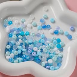 100pcs/lot Glass Imitation Jade Beads Flat Round Spacer Beads Mixed Bead for DIY Necklaces Bracelets Jewelry Making Accessories