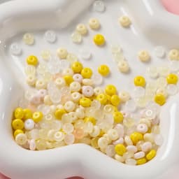 100pcs/lot Glass Imitation Jade Beads Flat Round Spacer Beads Mixed Bead for DIY Necklaces Bracelets Jewelry Making Accessories