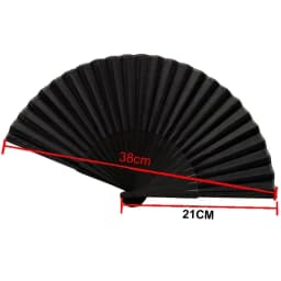 Chinese Style Black Vintage Hand Fan Folding Fans Dance Wedding Party Favor  Chinese Dance Party Folding Fans