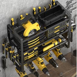 1/4″ 1/2″ Ratchet Socket Wrench 108Pcs Set + Tool Storage Rack Combo Kit Hand Tools for Workshop Garage