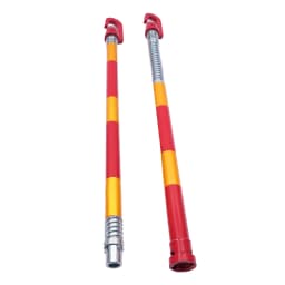 8T Towing Pole Trailer Hitch, Steel Tow Bar, Hook Opening 40*42mm Towing-Pole for Sedan, SUV, Truck